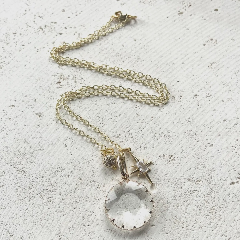 Crystal Pendant Necklace